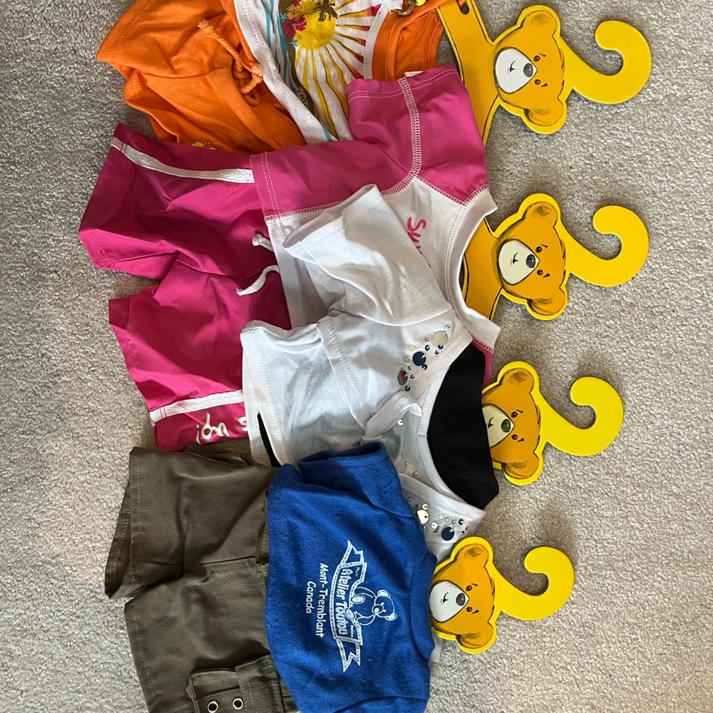 Build-A-Bear Colorful Outfit Collection